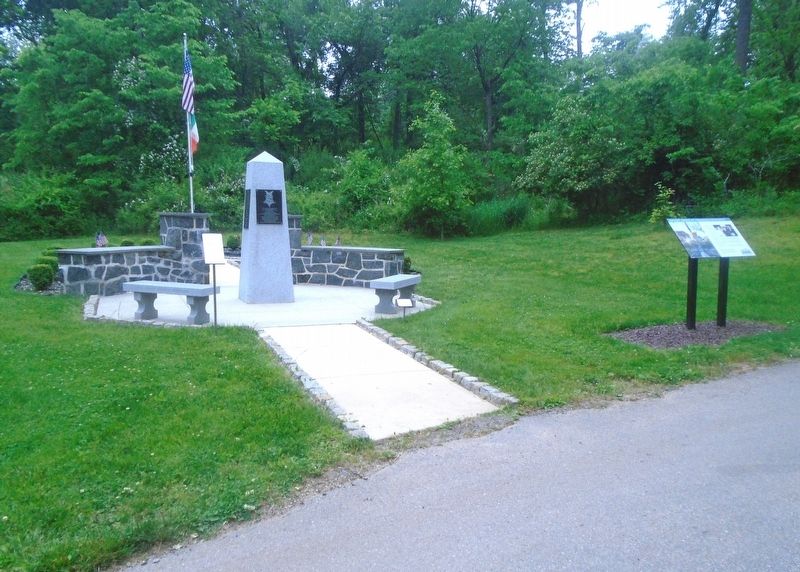 Ancient Order of Hibernians Monument and Marker image. Click for full size.