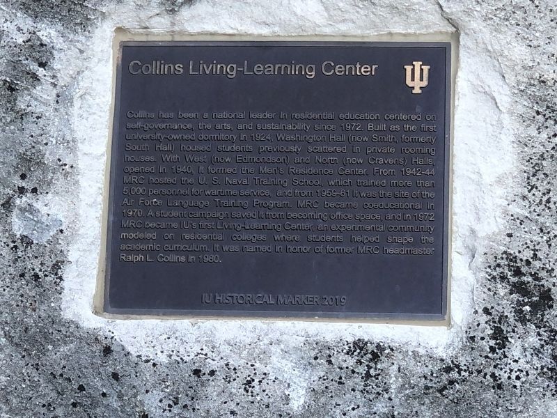 Collins Living-Learning Center Marker image. Click for full size.