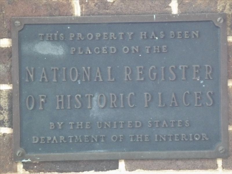 Commandant's House Marker. Click for full size. Commandant's House Marker image. Click for full size.