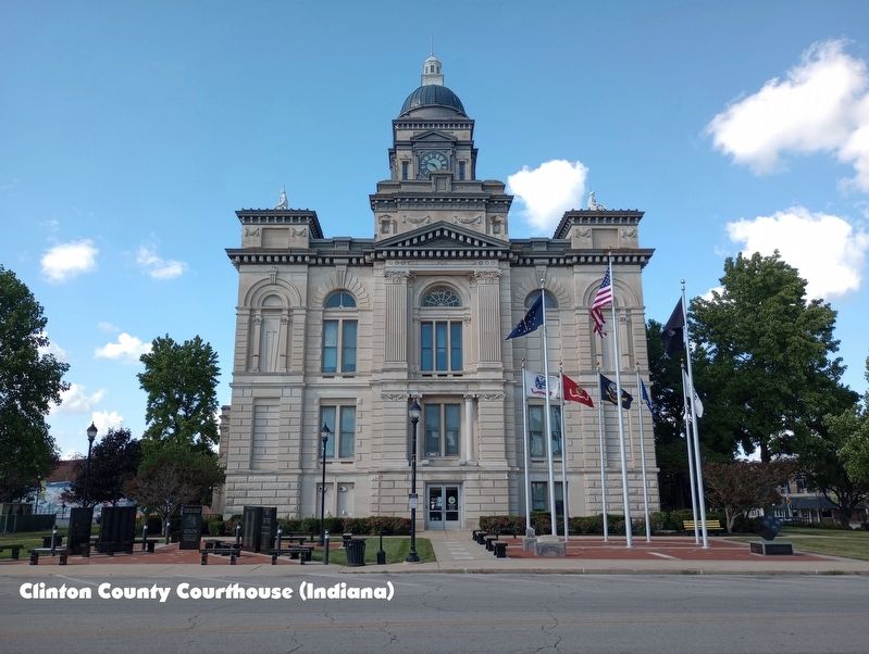 Clinton County Courthouse image. Click for full size.
