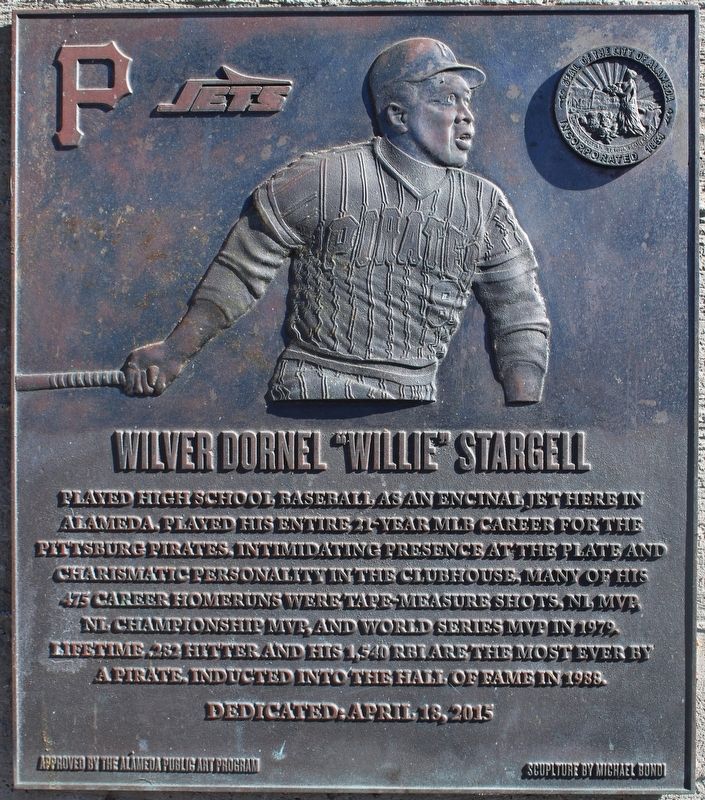 Wilver Dornel �Willie� Stargell Marker image. Click for full size.