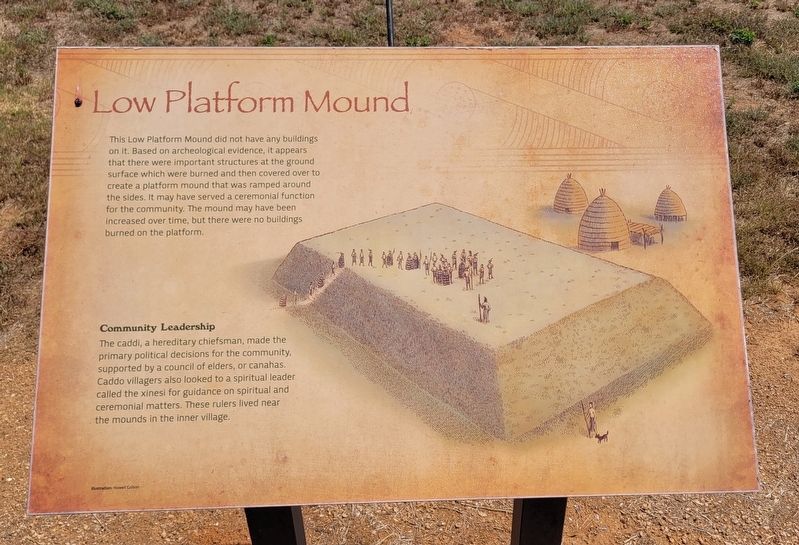 Low Platform Mound Marker image. Click for full size.