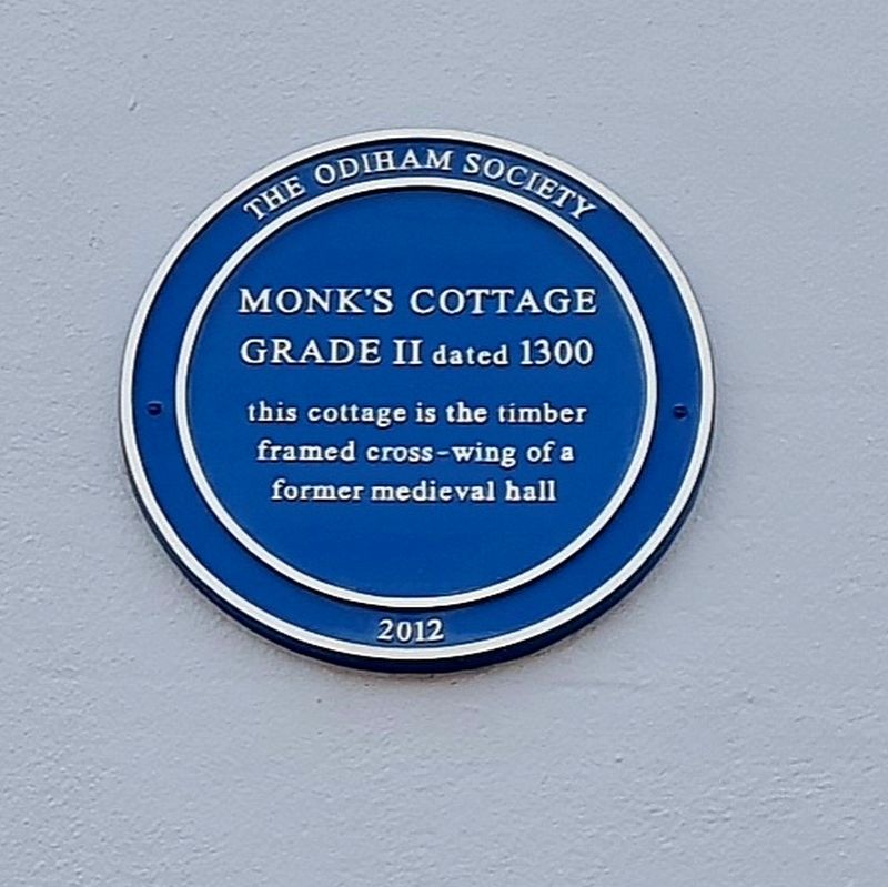Monk's Cottage Marker image. Click for full size.