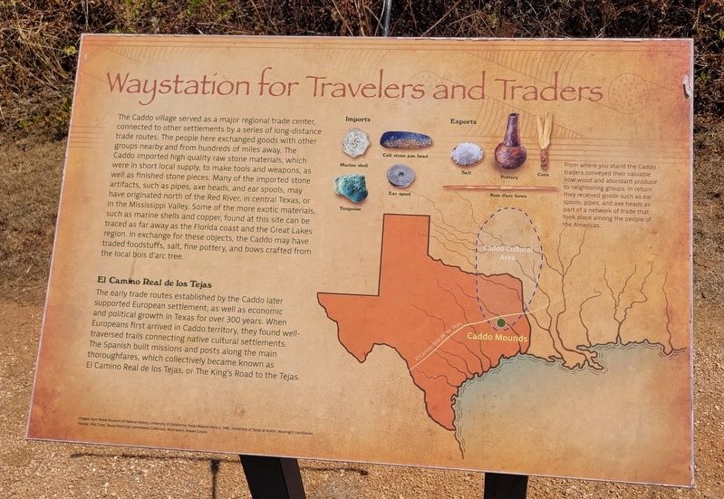 Waystation for Travelers and Traders Marker image. Click for full size.