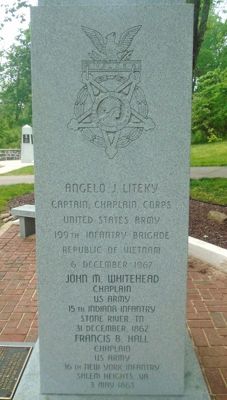 Chaplains Memorial<br>Honor Roll. Click for full size. Chaplains Memorial<br>Honor Roll image. Click for full size.
