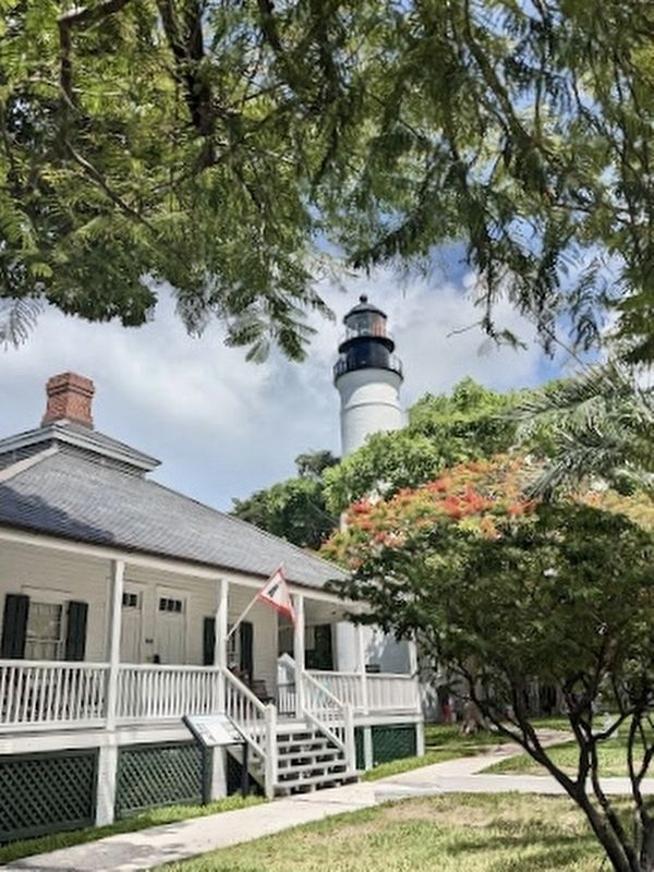 Life of the Lighthouse Keepers Marker. Click for full size. Life of the Lighthouse Keepers Marker image. Click for full size.