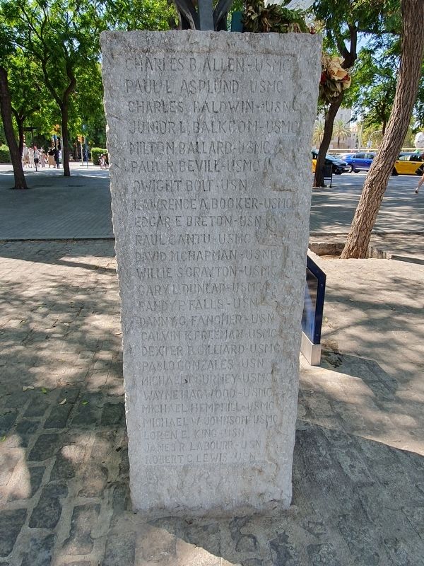 USS Guam and Trenton Memorial image. Click for full size.