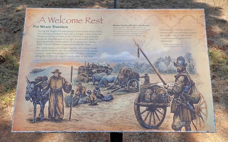 A Welcome Rest Marker image. Click for full size.