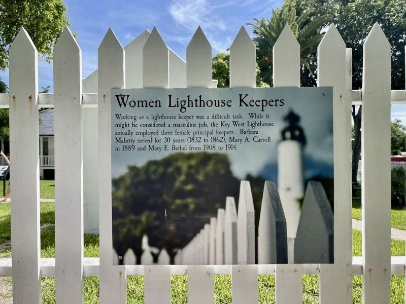 Women Lighthouse Keepers Marker image. Click for more information.