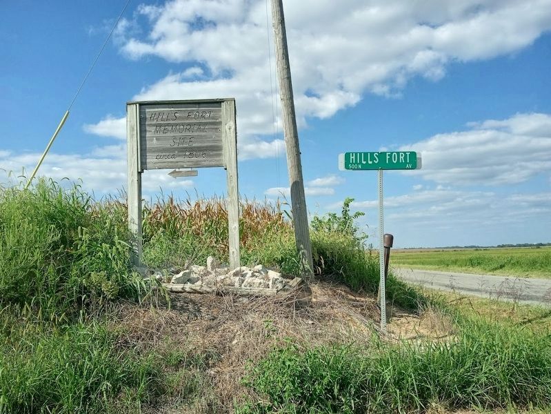 Hills Fort signage. Click for full size. Hills Fort signage image. Click for full size.