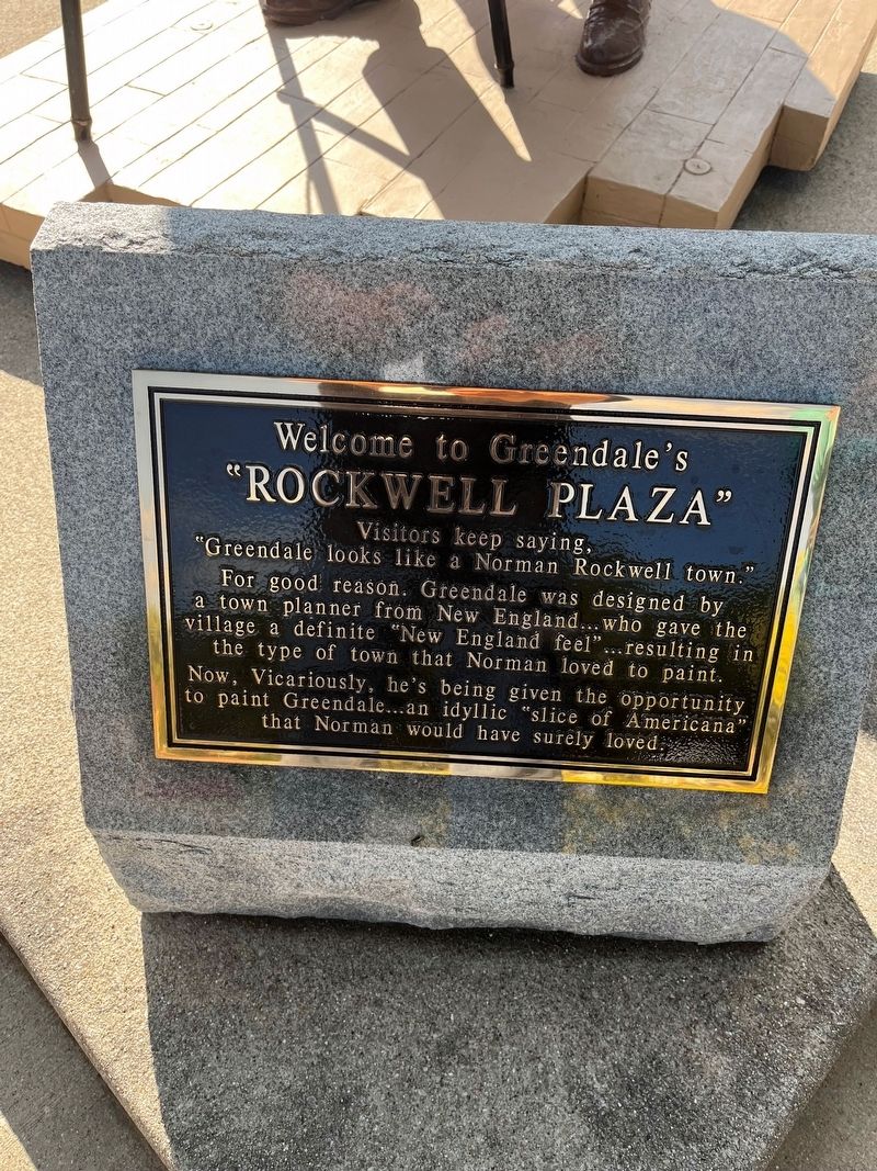 "Rockwell Plaza" Marker image. Click for full size.