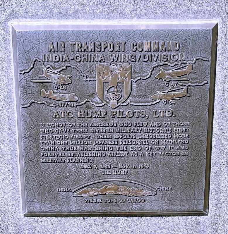 Air Transport Command Marker image. Click for full size.