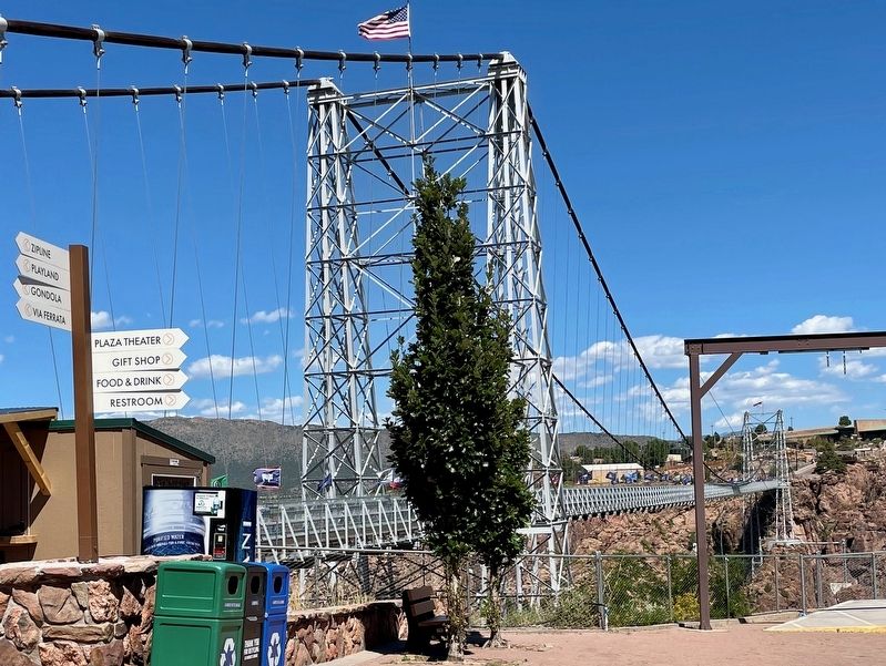 The Royal Gorge Bridge. Click for full size. The Royal Gorge Bridge image. Click for full size.