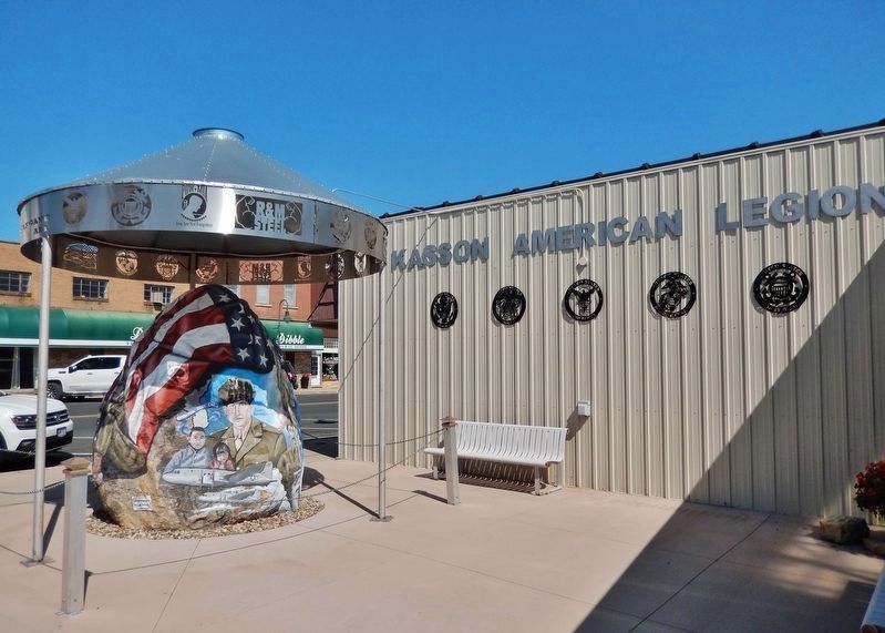 Kasson Freedom Rock (<i>south side</i>) image. Click for full size.