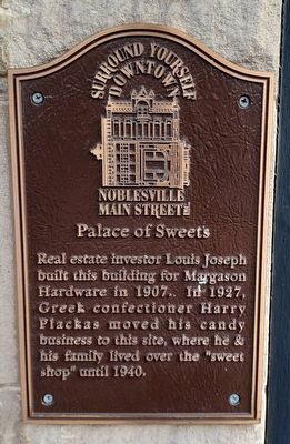Palace of Sweets Marker. Click for full size. Palace of Sweets Marker image. Click for full size.