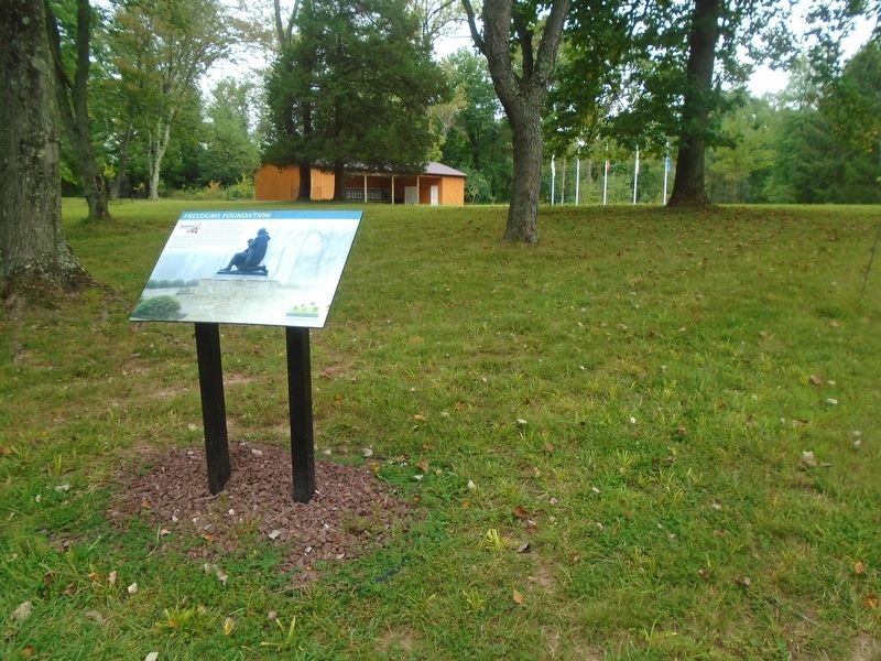 Freedoms Foundation Marker image. Click for full size.