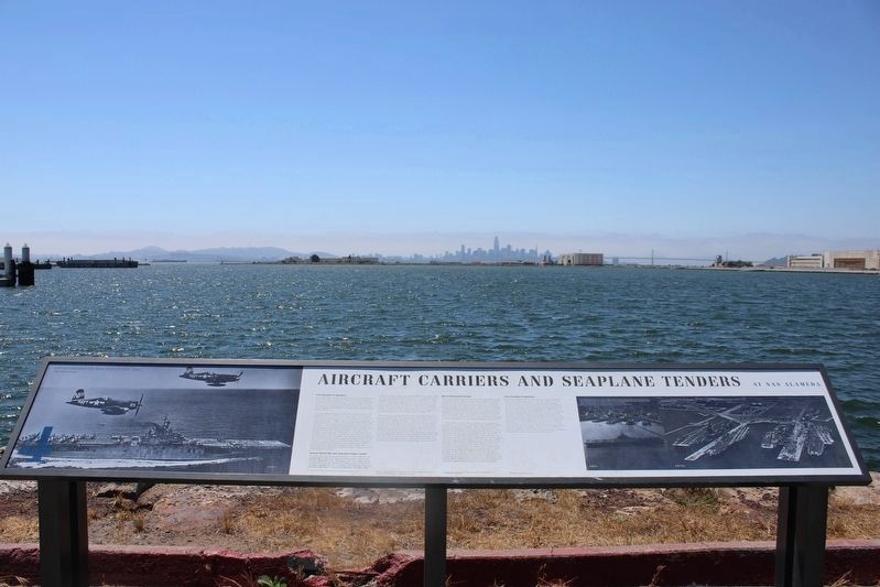 Aircraft Carriers and Seaplane Tenders Marker image. Click for full size.