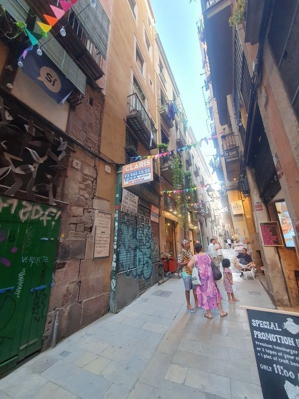 Carrer Dagueria Marker. Click for full size. Carrer Dagueria Marker image. Click for full size.