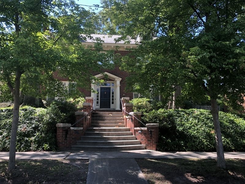 Brooks-McCutcheon House Marker. Click for full size. Brooks-McCutcheon House Marker image. Click for full size.