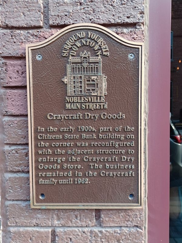 Craycraft Dry Goods Marker image. Click for full size.