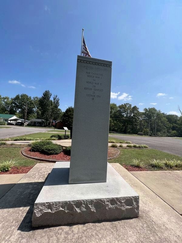 Lawrence County War Casualties Marker. Click for full size. Lawrence County War Casualties Marker image. Click for full size.