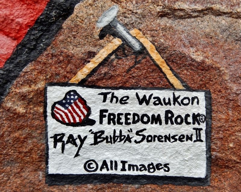 Waukon Freedom Rock Artist image. Click for full size.