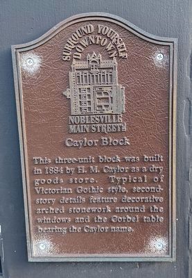 Caylor Block Marker. Click for full size. Caylor Block Marker image. Click for full size.