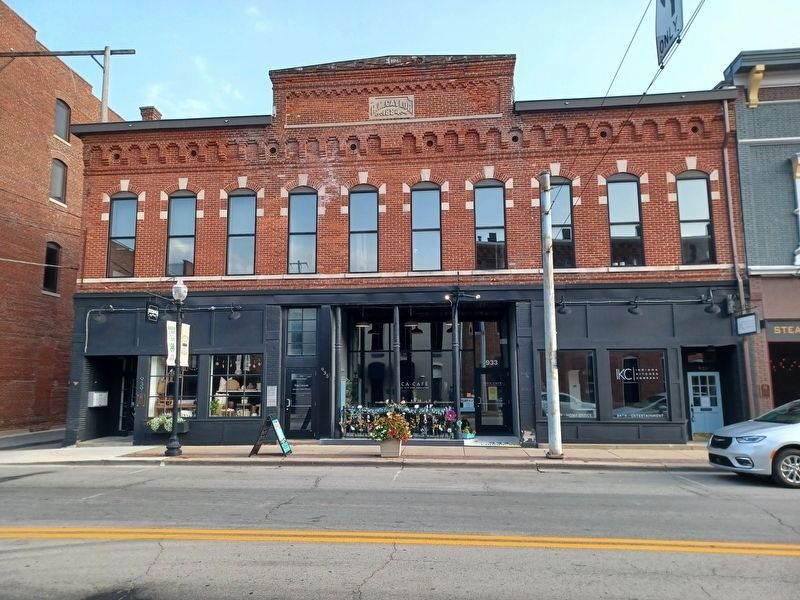 Caylor Block and Marker. Click for full size. Caylor Block and Marker image. Click for full size.