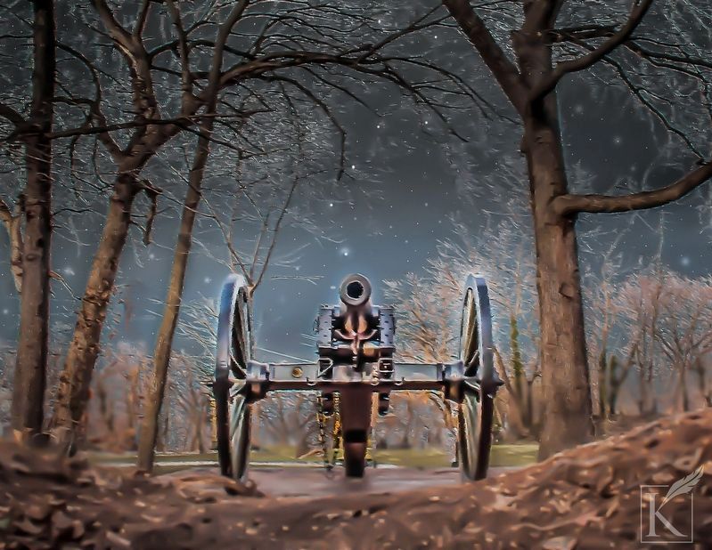 Fort Ethan Allen Cannon big dipper. Click for full size. Fort Ethan Allen Cannon big dipper image. Click for full size.