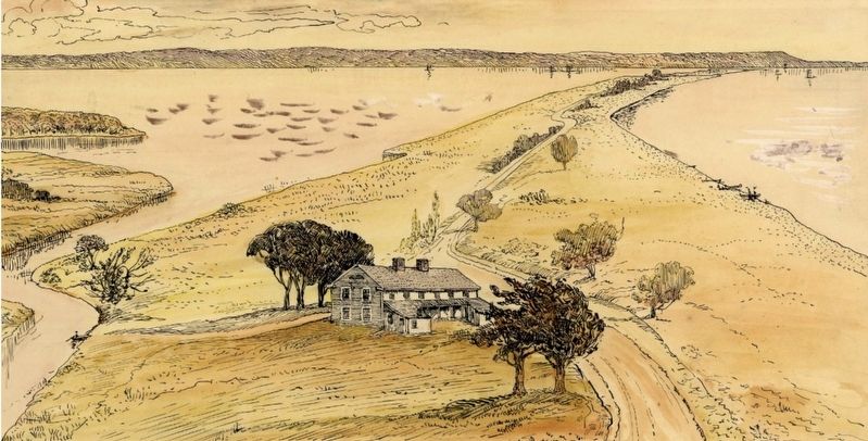 The King’s Head Inn, ca 1796, as depicted in 1910 by Owen Staples. Click for full size. The King’s Head Inn, ca 1796, as depicted in 1910 by Owen Staples image. Click for full size.