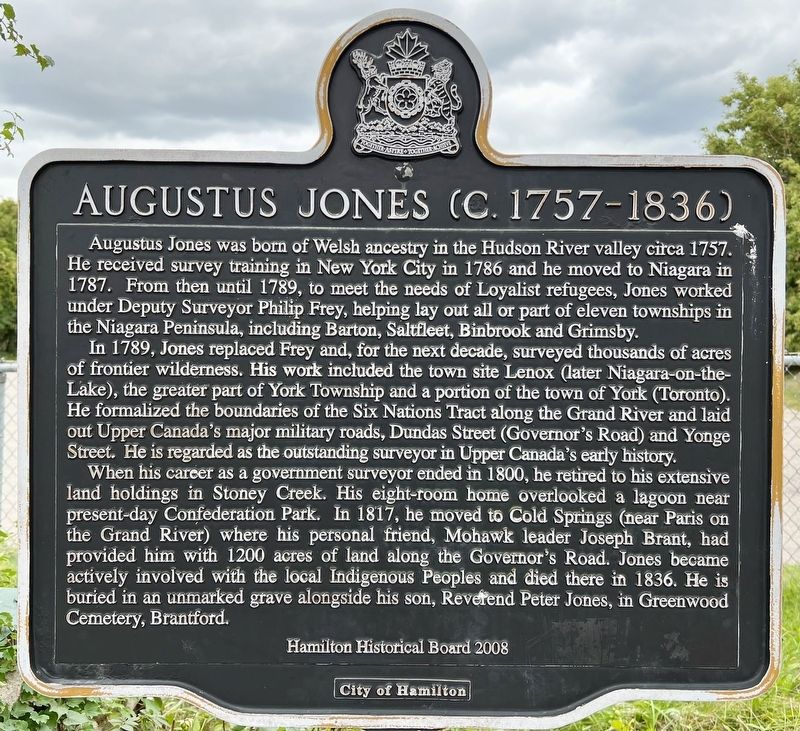 Augustus Jones (C. 1757-1836) Marker image. Click for full size.