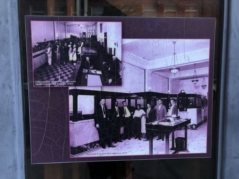 N.C. Mutual/M&F Bank Historical Photo image. Click for full size.