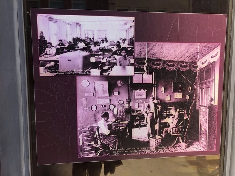 N.C. Mutual/M&F Bank Historical Photo image. Click for full size.