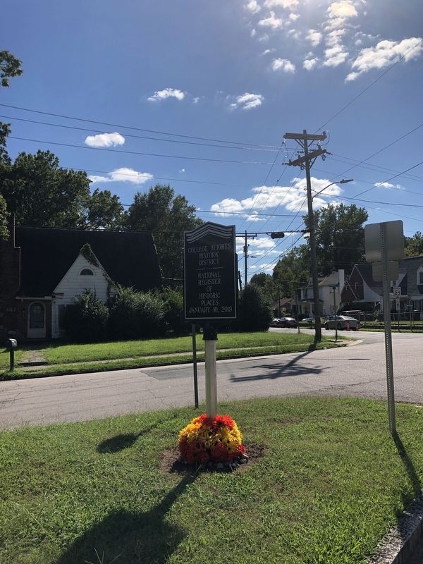 College Heights Historic District Marker image. Click for full size.