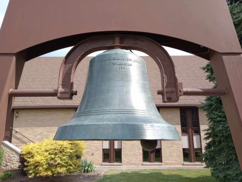 Zion Lutheran Church Bell image. Click for full size.