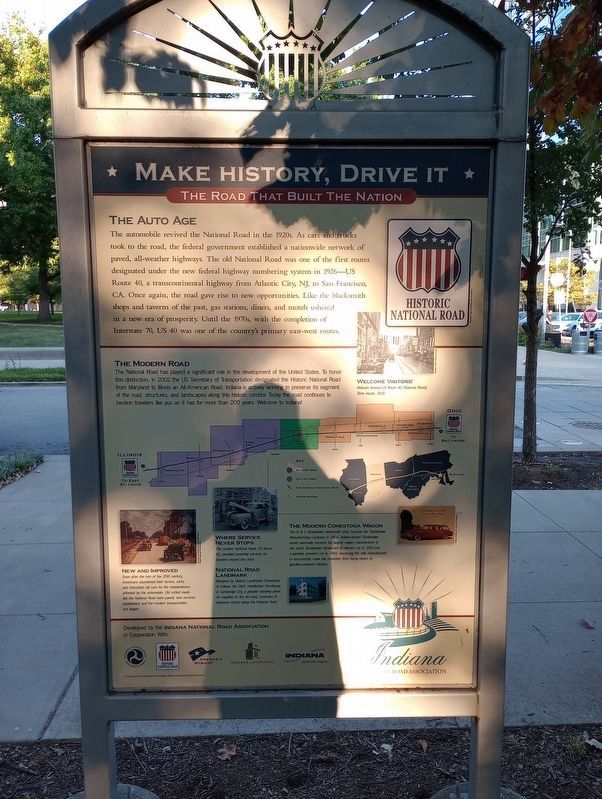 Make History, Drive It side of the marker. Click for full size. Make History, Drive It side of the marker image. Click for full size.