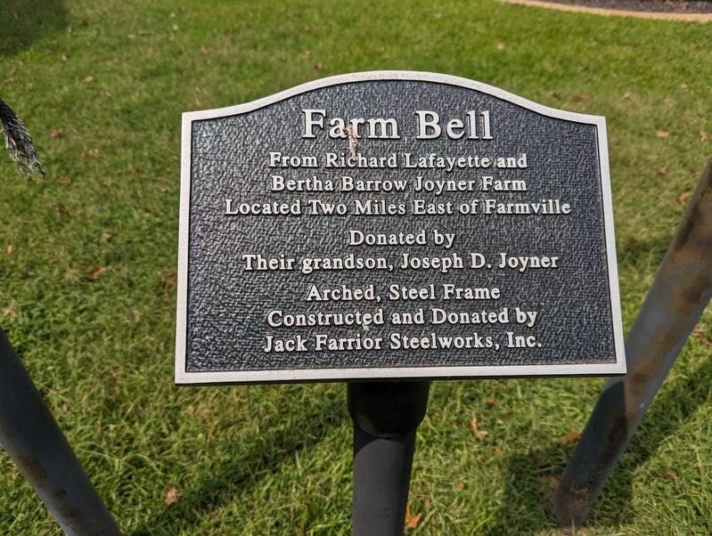 Farm Bell Marker image. Click for full size.