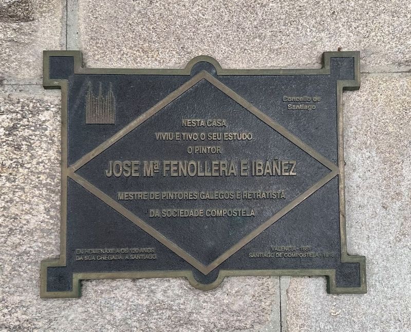 Jose Maria Fenollera e Ib��ez Marker image. Click for full size.