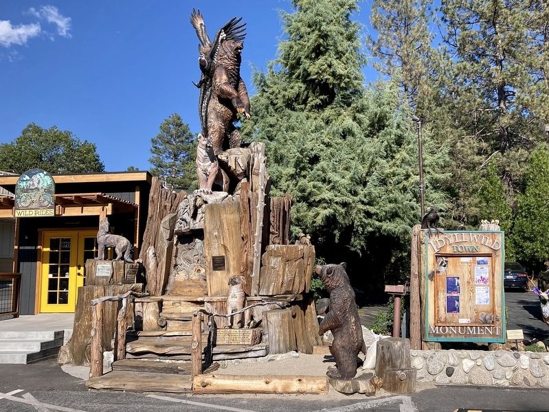 The Idyllwild Monument image. Click for full size.