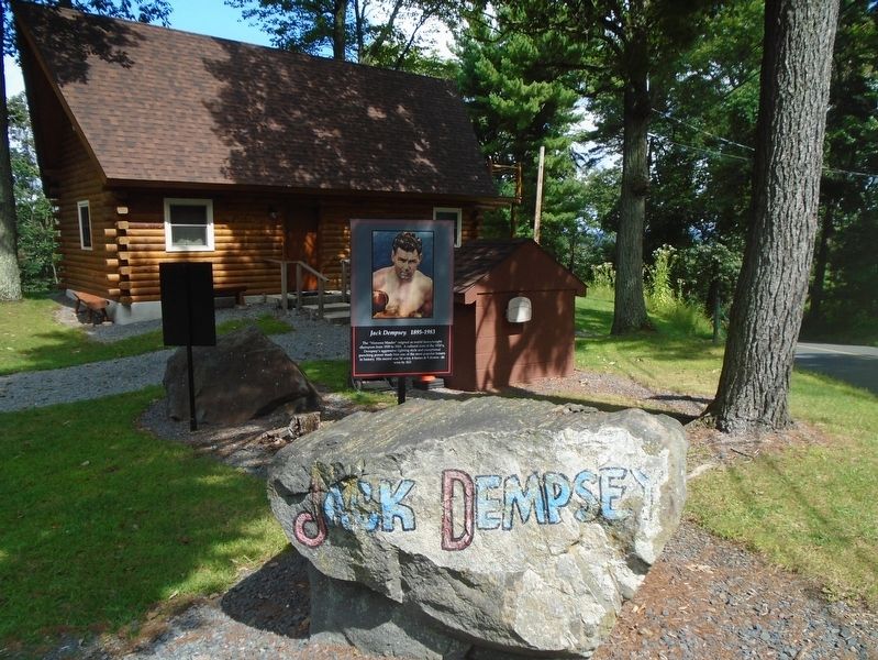 Jack Dempsey Marker. Click for full size. Jack Dempsey Marker image. Click for full size.