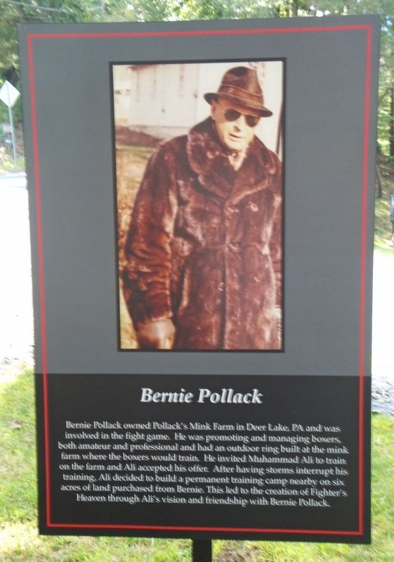 Bernie Pollack Marker image. Click for full size.