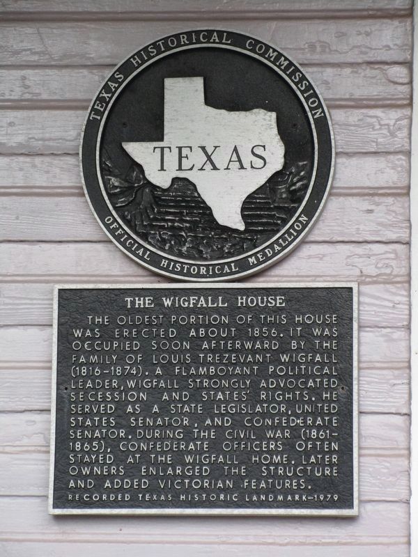 Wigfall House Marker image. Click for full size.