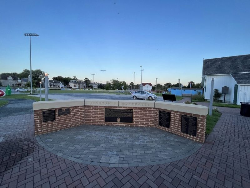 The Lightship <i>Overfalls</i> Memorial Display. Click for full size. The Lightship <i>Overfalls</i> Memorial Display image. Click for full size.