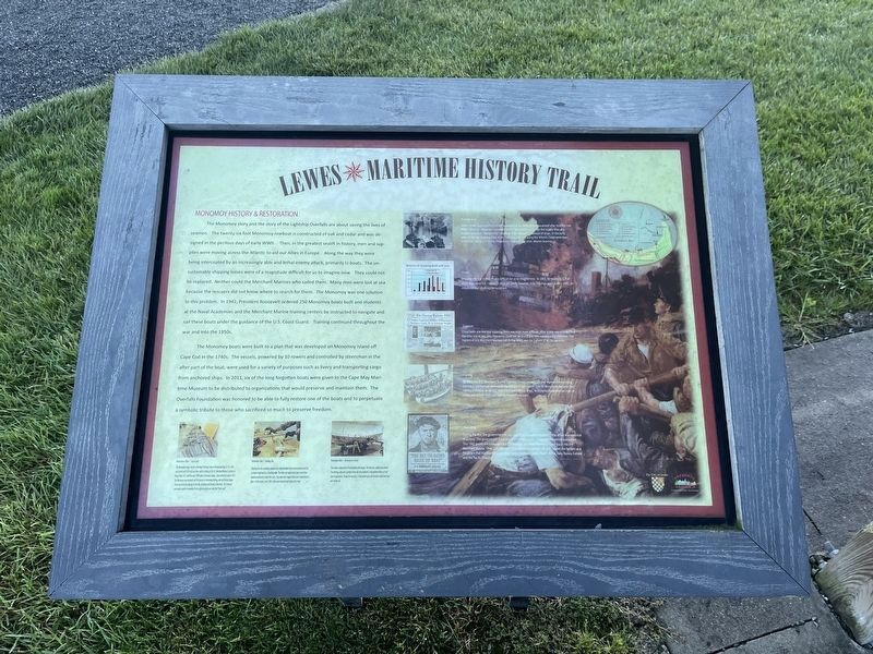 Monomoy History & Restoration Marker image. Click for full size.