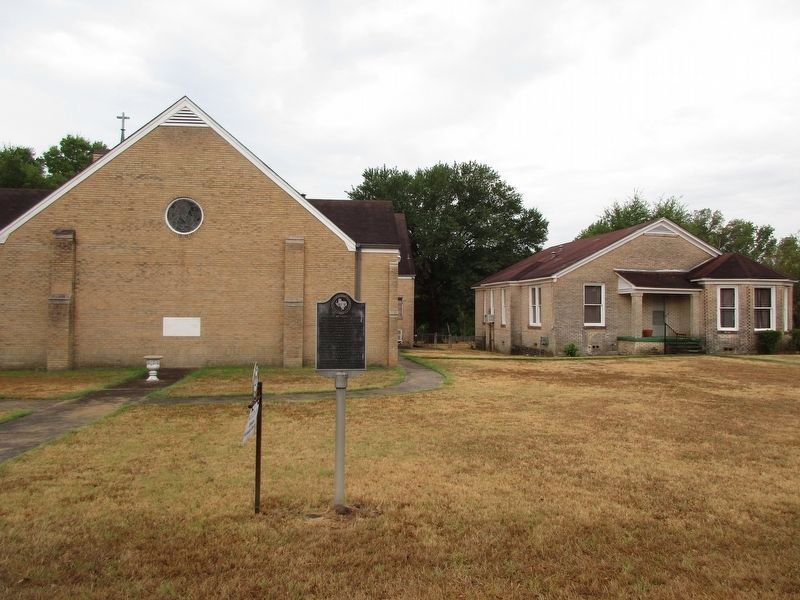 Ebenezer Methodist Church and Marker. Click for full size. Ebenezer Methodist Church and Marker image. Click for full size.