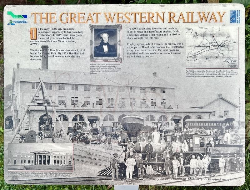 The Great Western Railway Marker image. Click for full size.