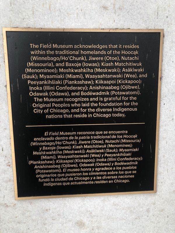 Original Peoples Homeland Marker. Click for full size. Original Peoples Homeland Marker image. Click for full size.
