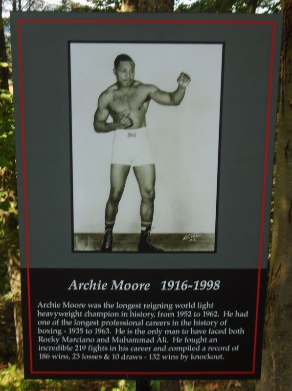 Archie Moore Marker image. Click for full size.