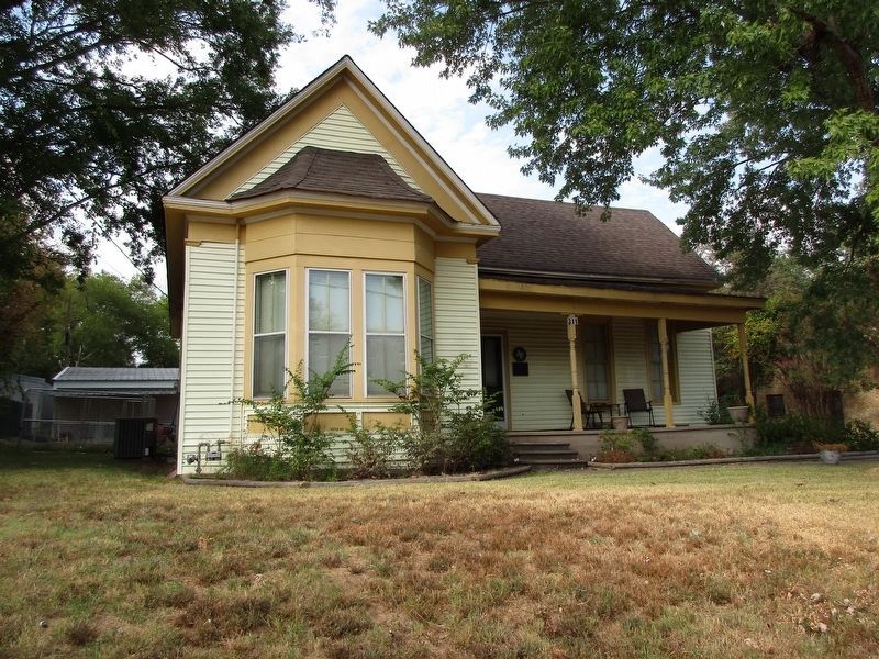 The Wright-Vaughan House and Marker. Click for full size. The Wright-Vaughan House and Marker image. Click for full size.