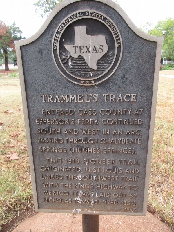 Trammel's Trace Marker image. Click for full size.